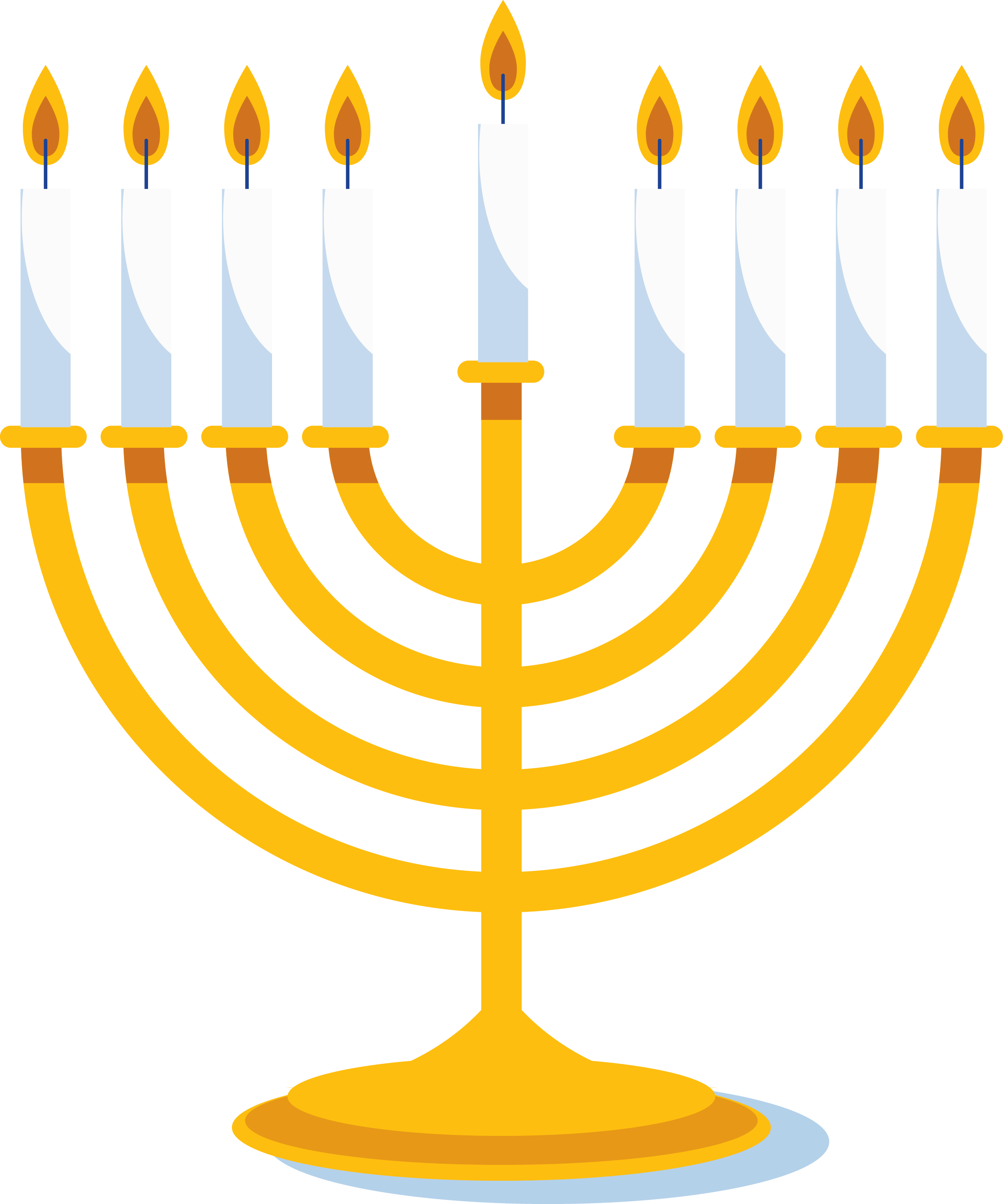 Preview for Hanukkah-menorah-illustration-sticker-62c37