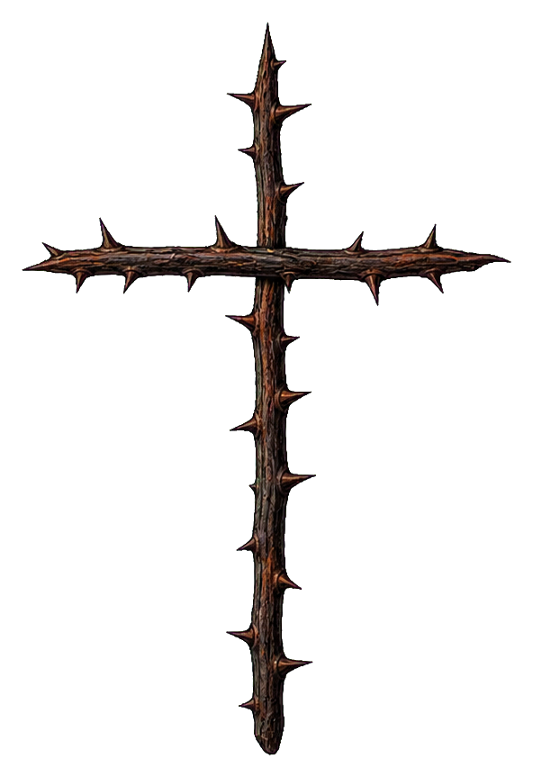 Preview for Thorn Branch Cross Sticker