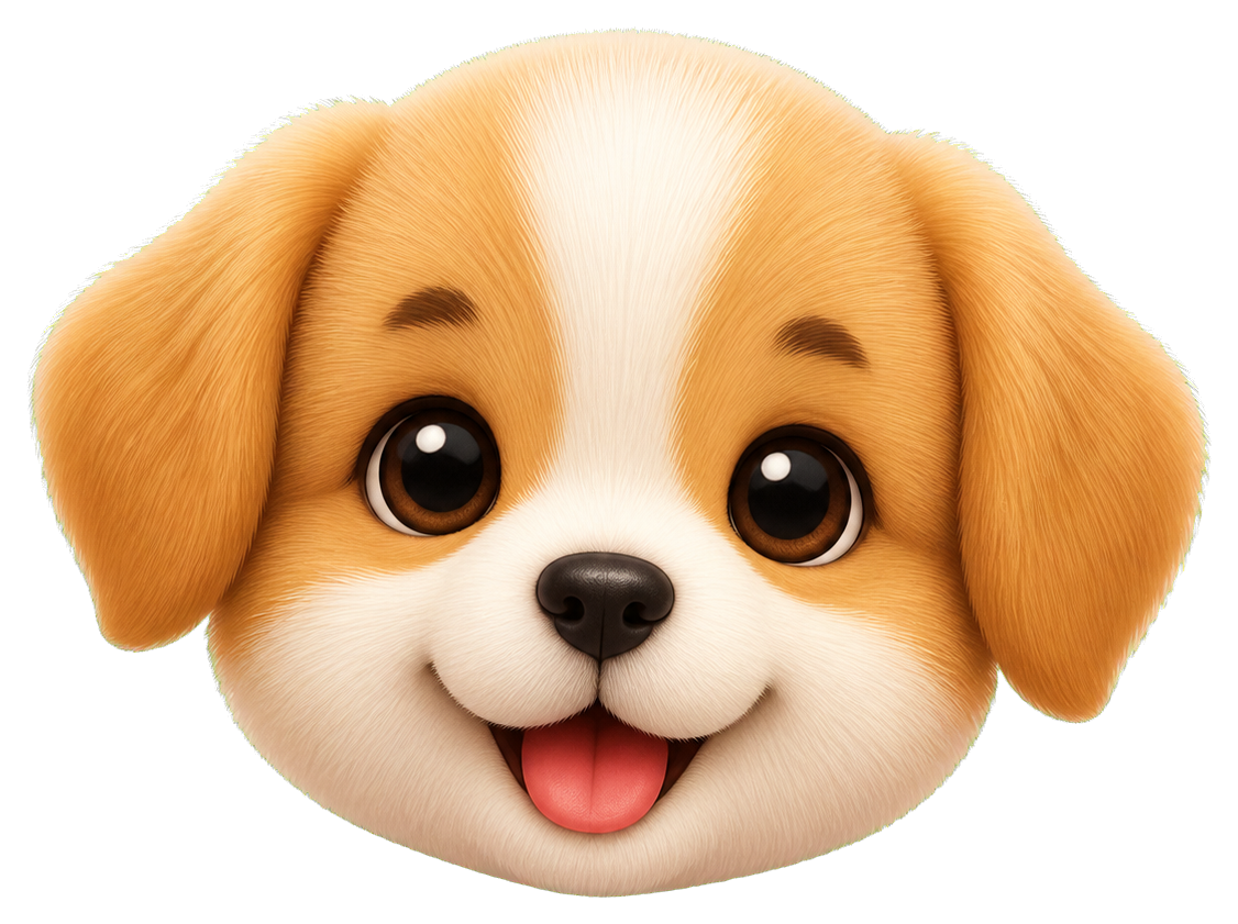 Preview for Puppy Face Sticker