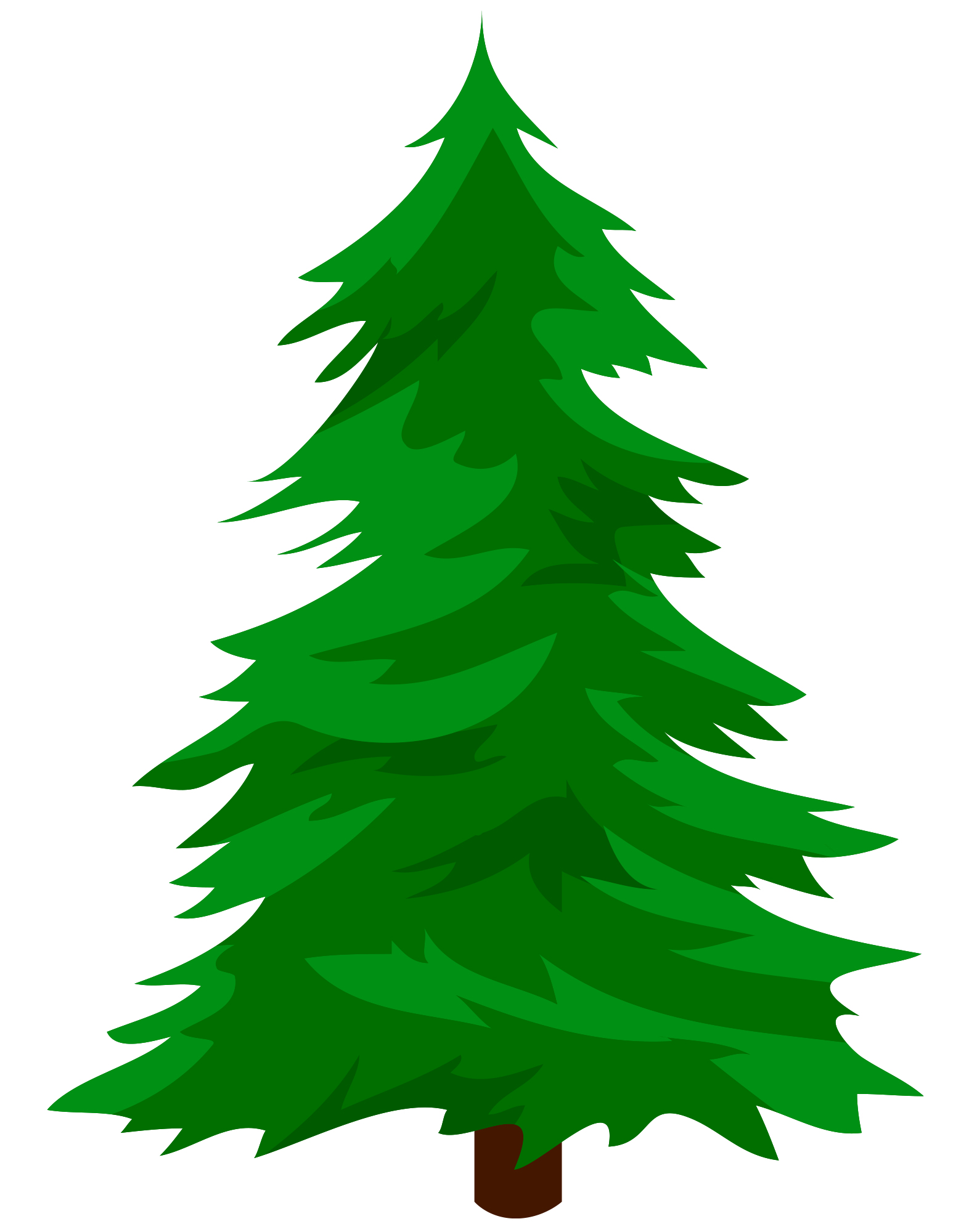 Preview for Evergreen-tree-illustration-christmas-sticker-96dfe