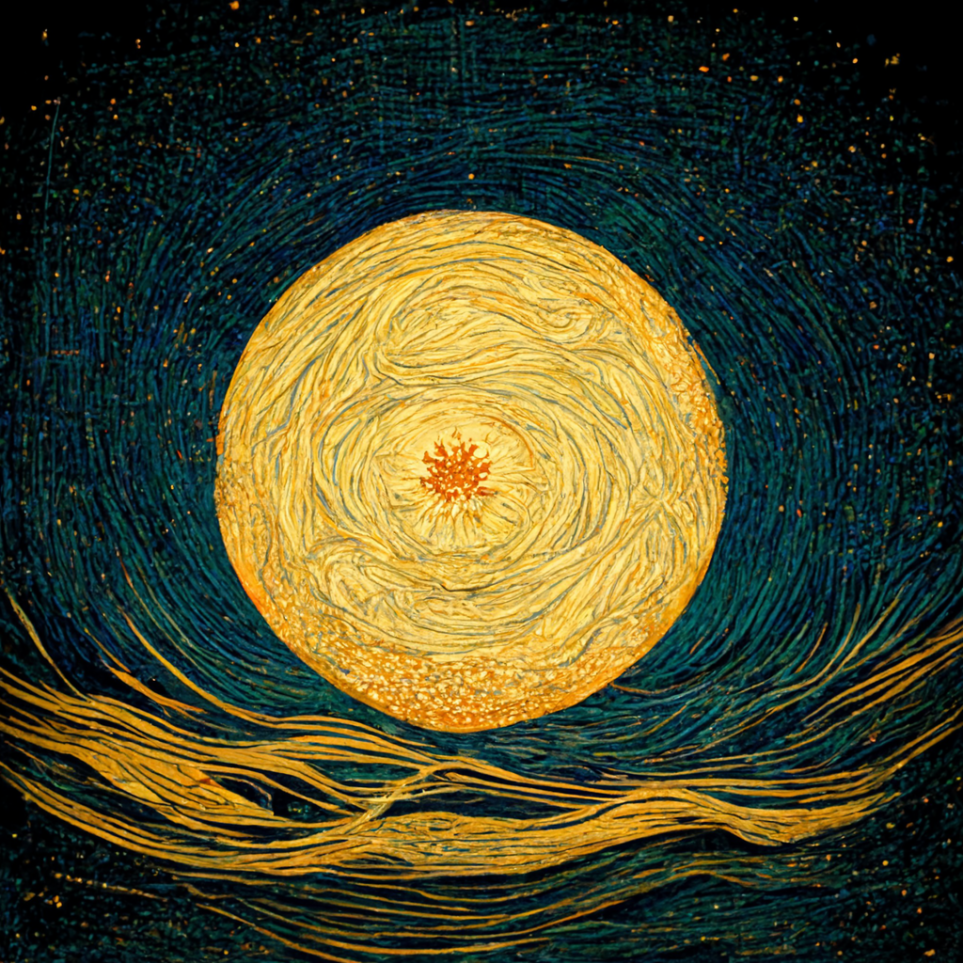 Preview for Vibrant-moonlit-night-sky-ai-images-background-cf929