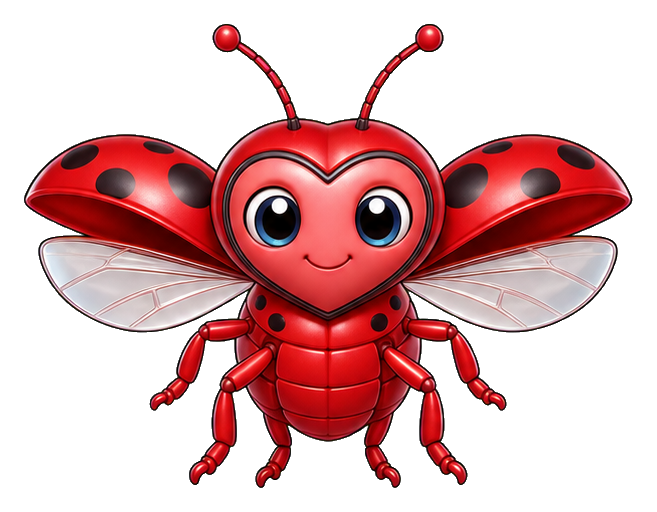 Preview for Winged Beetle Alien Sticker
