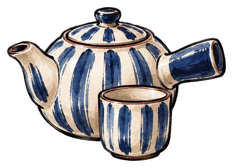 Preview for Sushi Bar Tea Cup And Pot