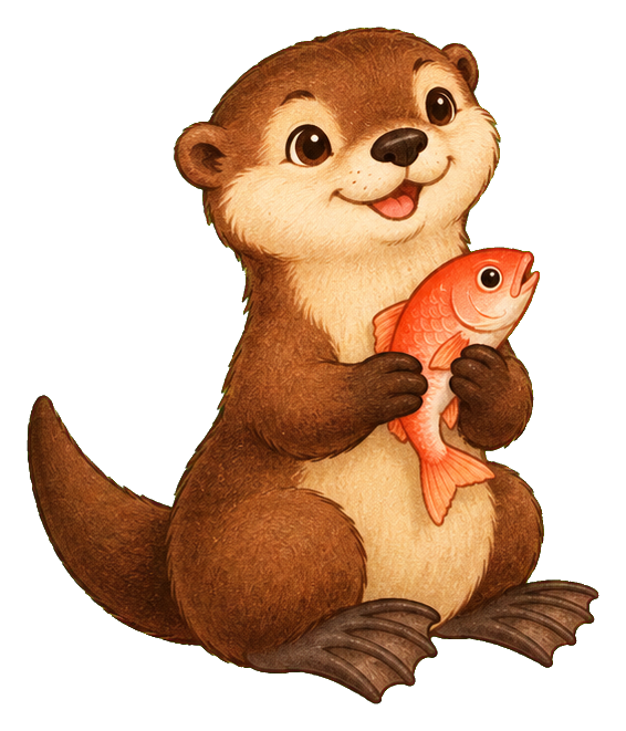 Preview for Storybook Otter Fish Snack