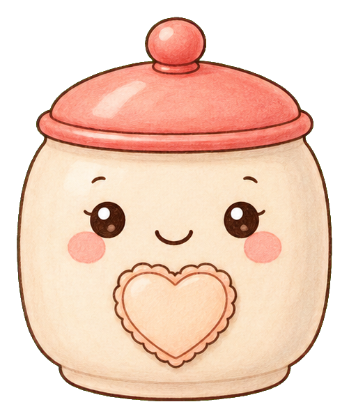 Preview for Cute Cookie Jar Sticker For Designs