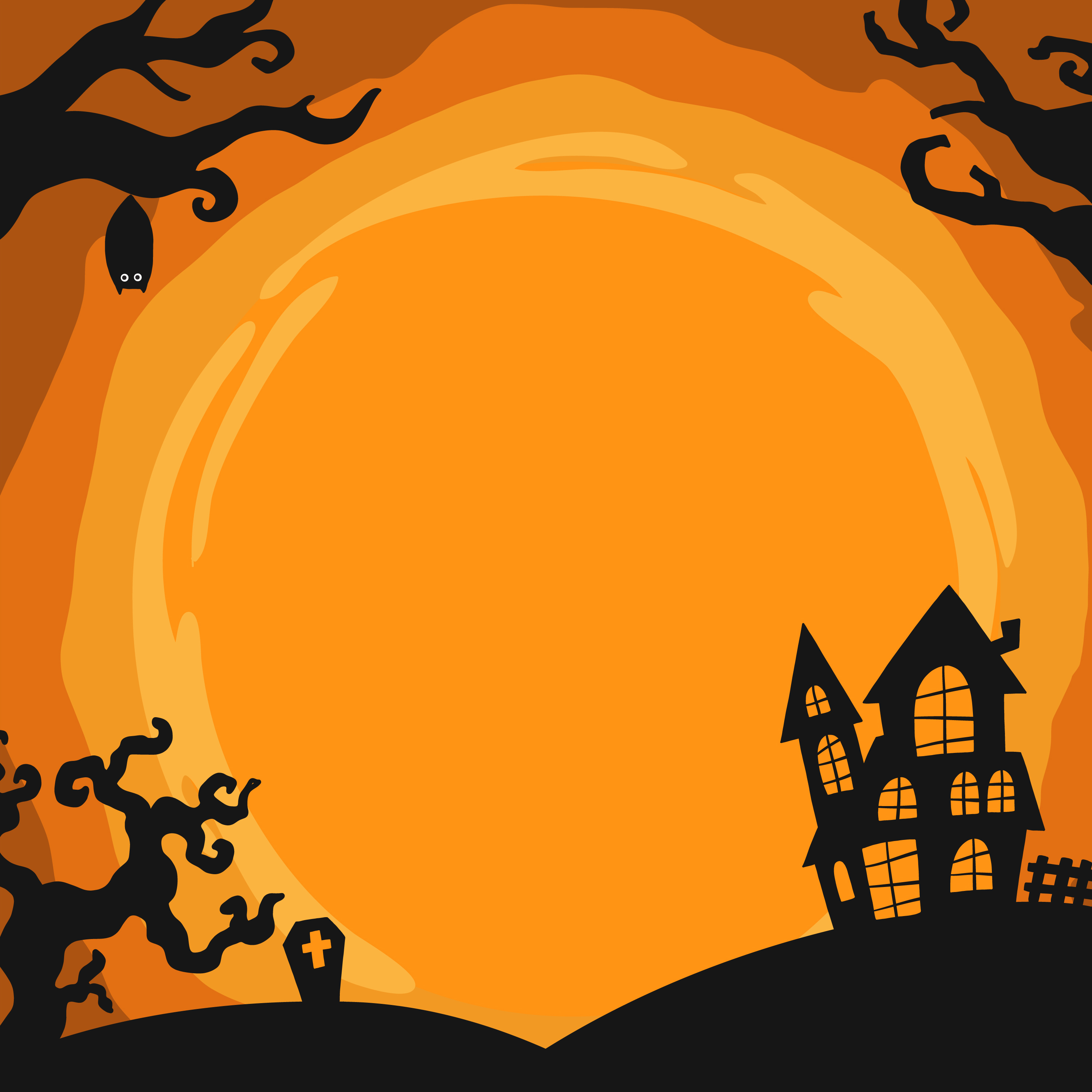 Preview for Halloween-haunted-house-illustration-background-fdab1