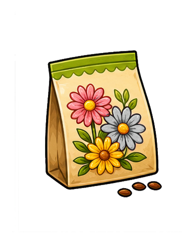Preview for Blank Seed Packet Sticker