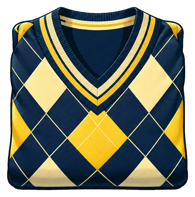 Preview for Argyle Golf Sweater