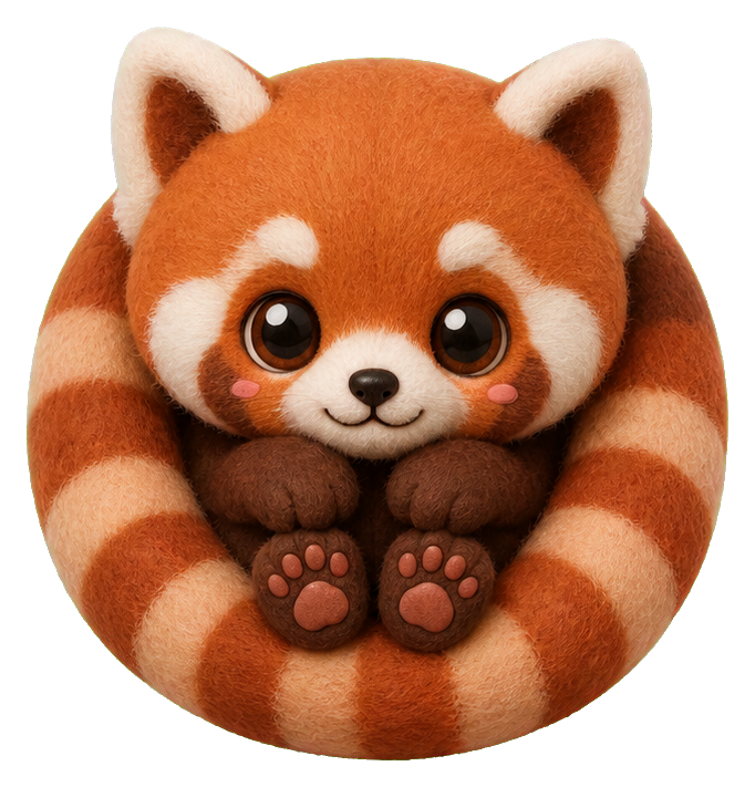 Preview for Cinnamon Red Panda Sticker