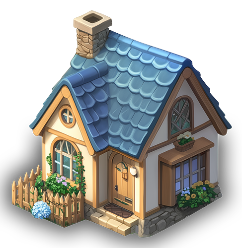 Preview for Whimsical-cottage-illustration-building-sticker-6a24b