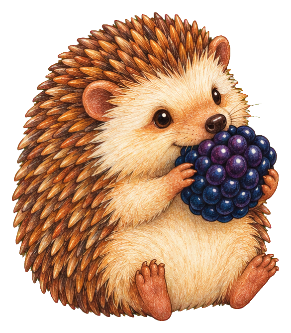 Preview for Woodland Hedgehog Berry Snack