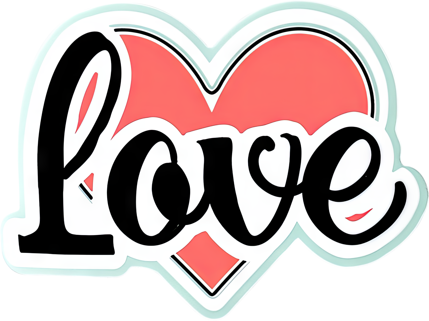 Preview for Love-heart-graphic-design-valentines-day-sticker-7cadc