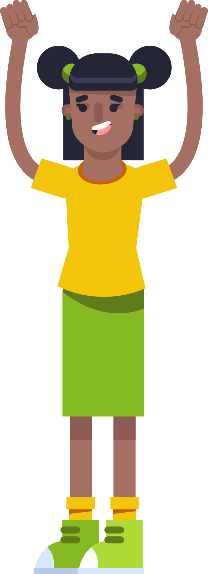 Preview for Happy-young-girl-illustration-soccer-sticker-df529