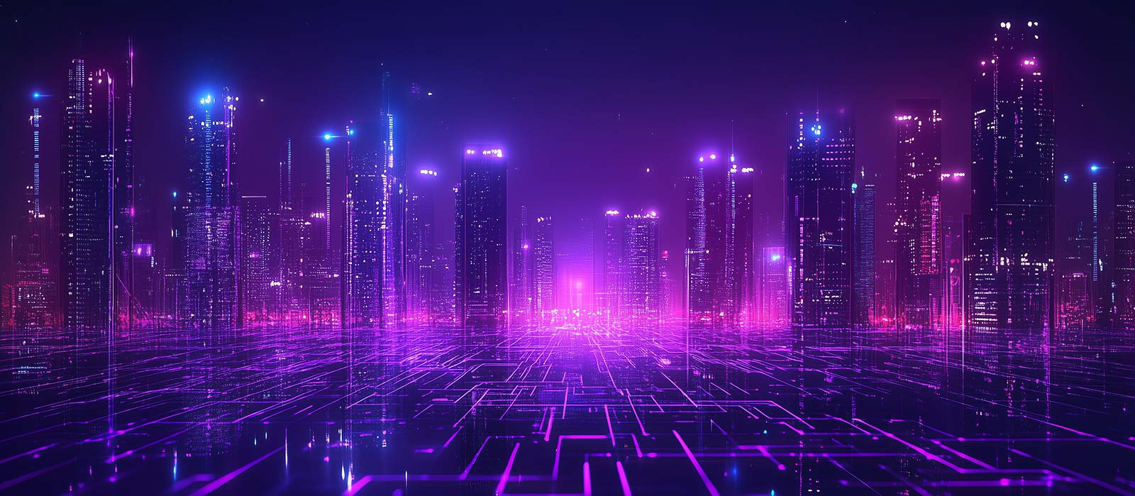 Preview for Futuristic-cityscape-at-night-website-hero-background-948cd