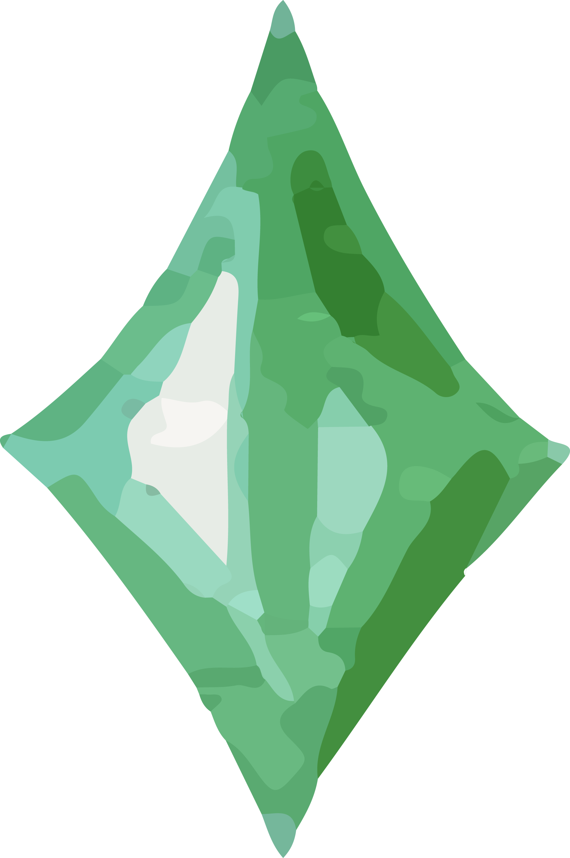 Preview for Green-gemstone-icon-design-st-patricks-sticker-3e170
