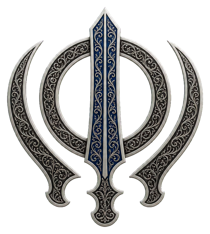 Preview for Silver Filigree Khanda Sticker