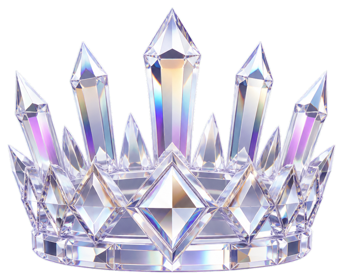 Preview for Gem Crown Plain Sticker