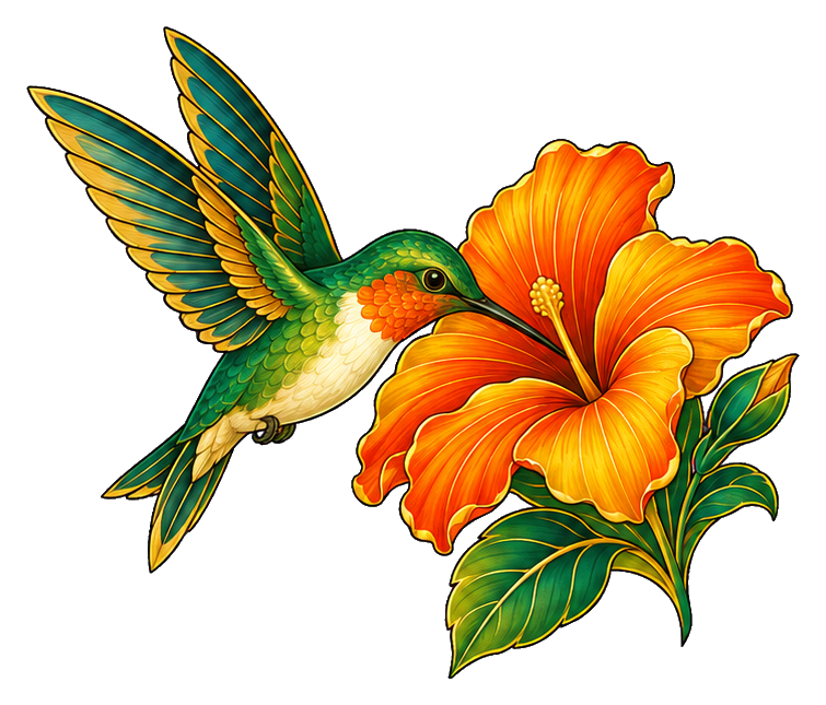 Preview for Hibiscus Hummingbird