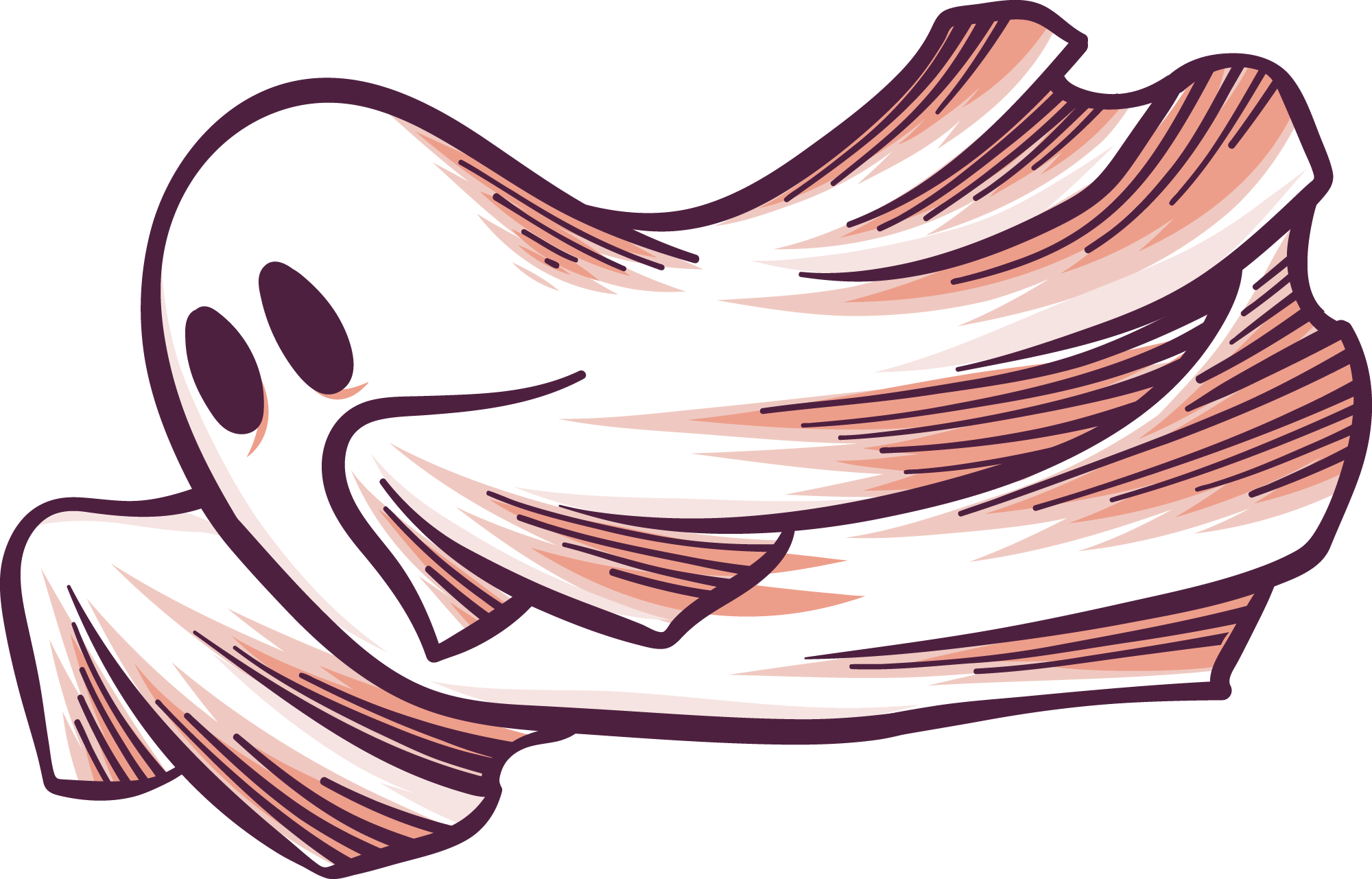 Preview for Cartoon-ghost-illustration-ghosts-sticker-7c0a1