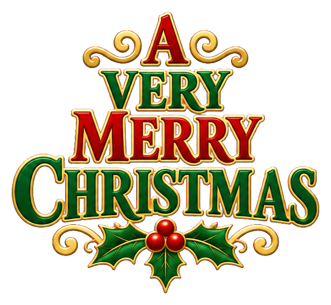 Preview for A Very Merry Christmas Classic Festive Lettering