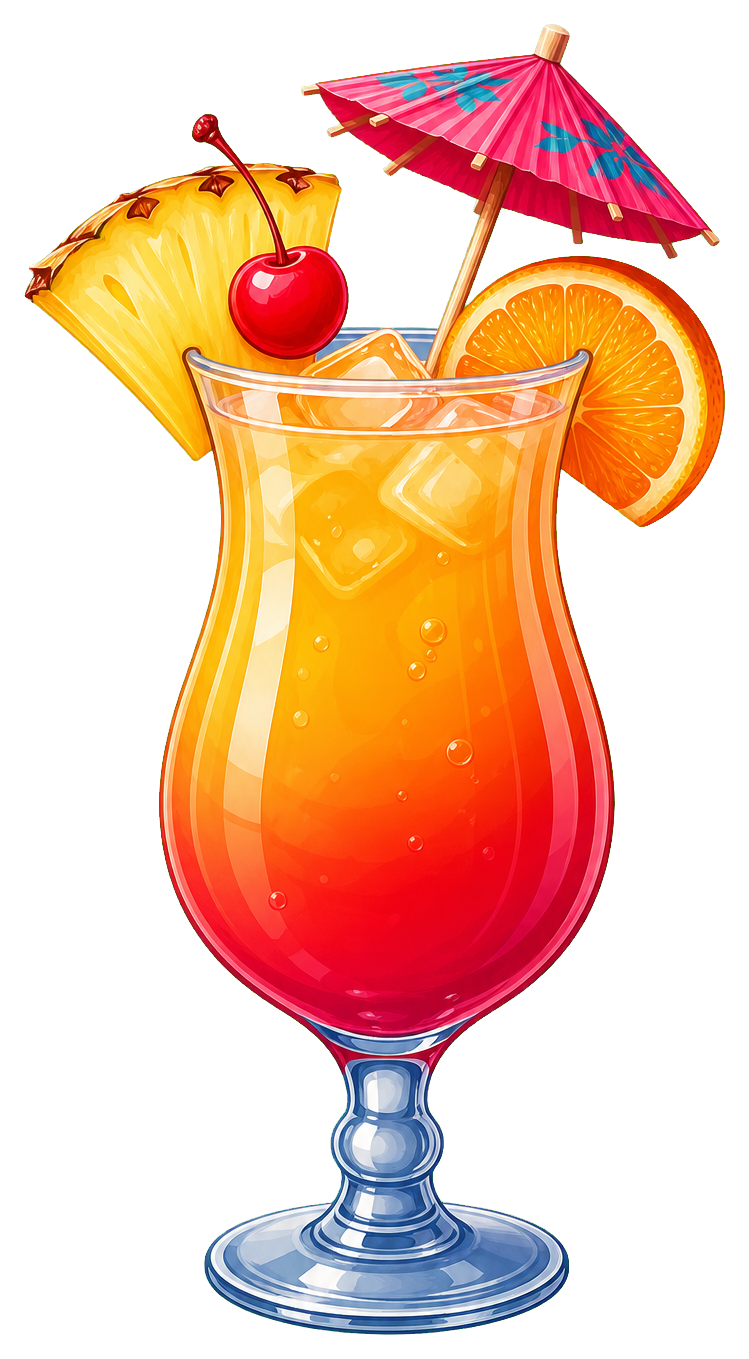 Preview for Tropical Drink Sticker