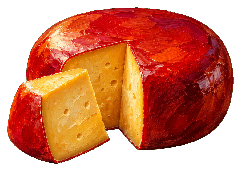 Preview for Red Wax Gouda Wheel
