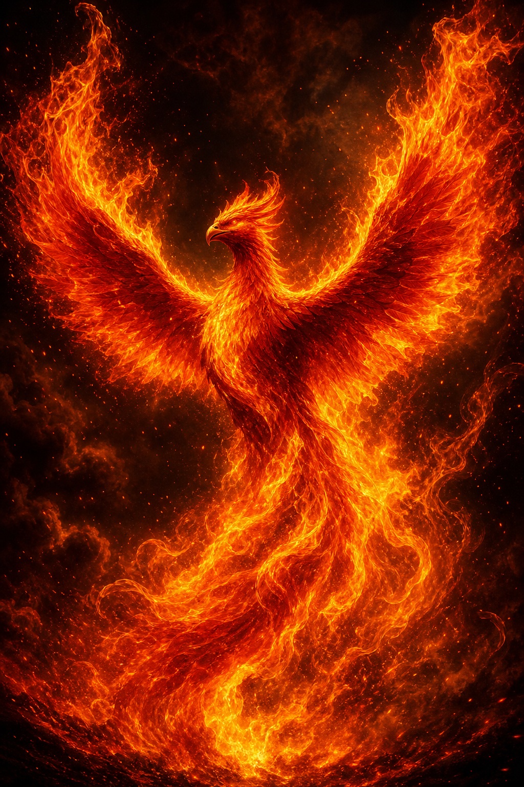 Preview for Phoenix Fire Background