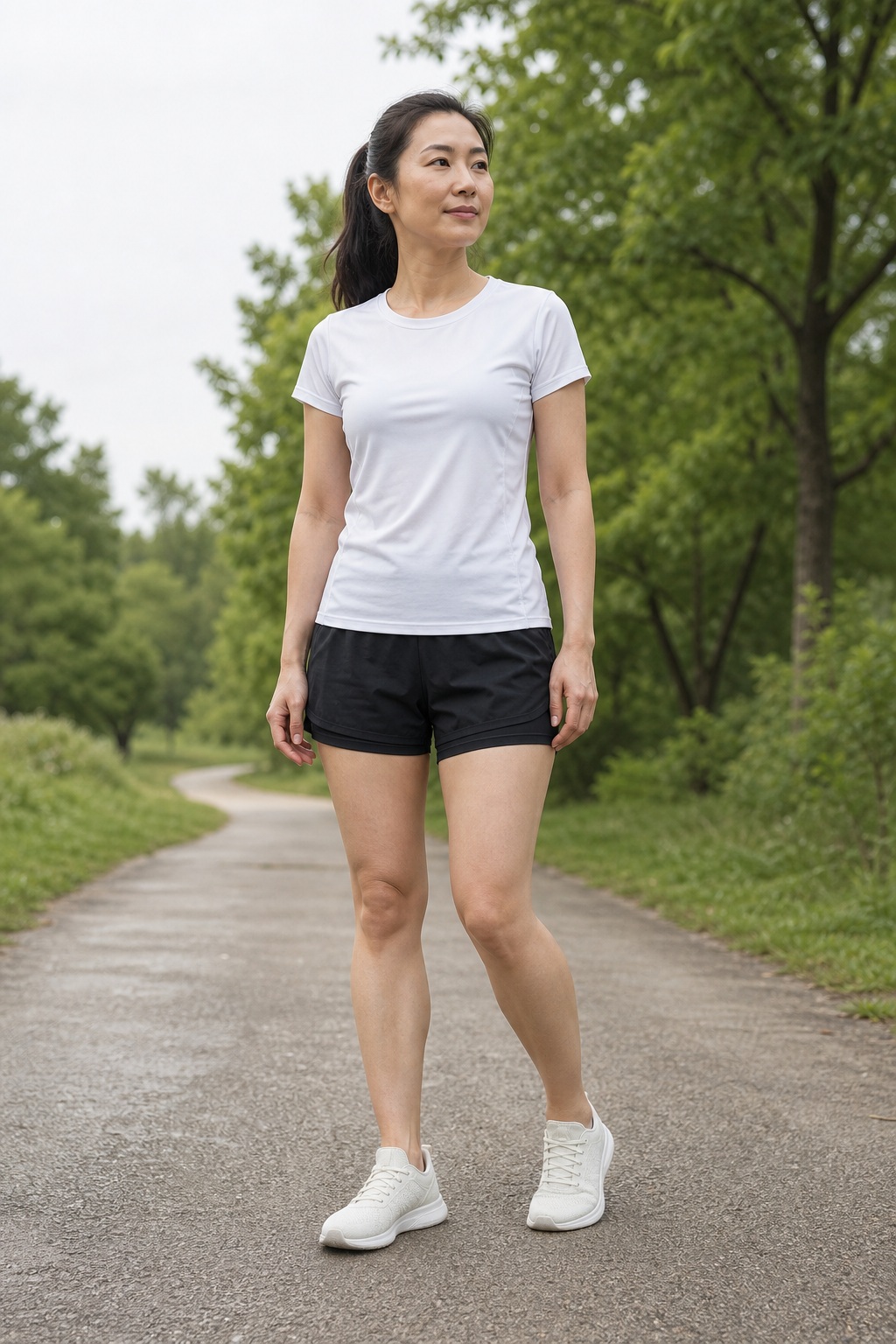 Preview for Running Woman Vertical Background