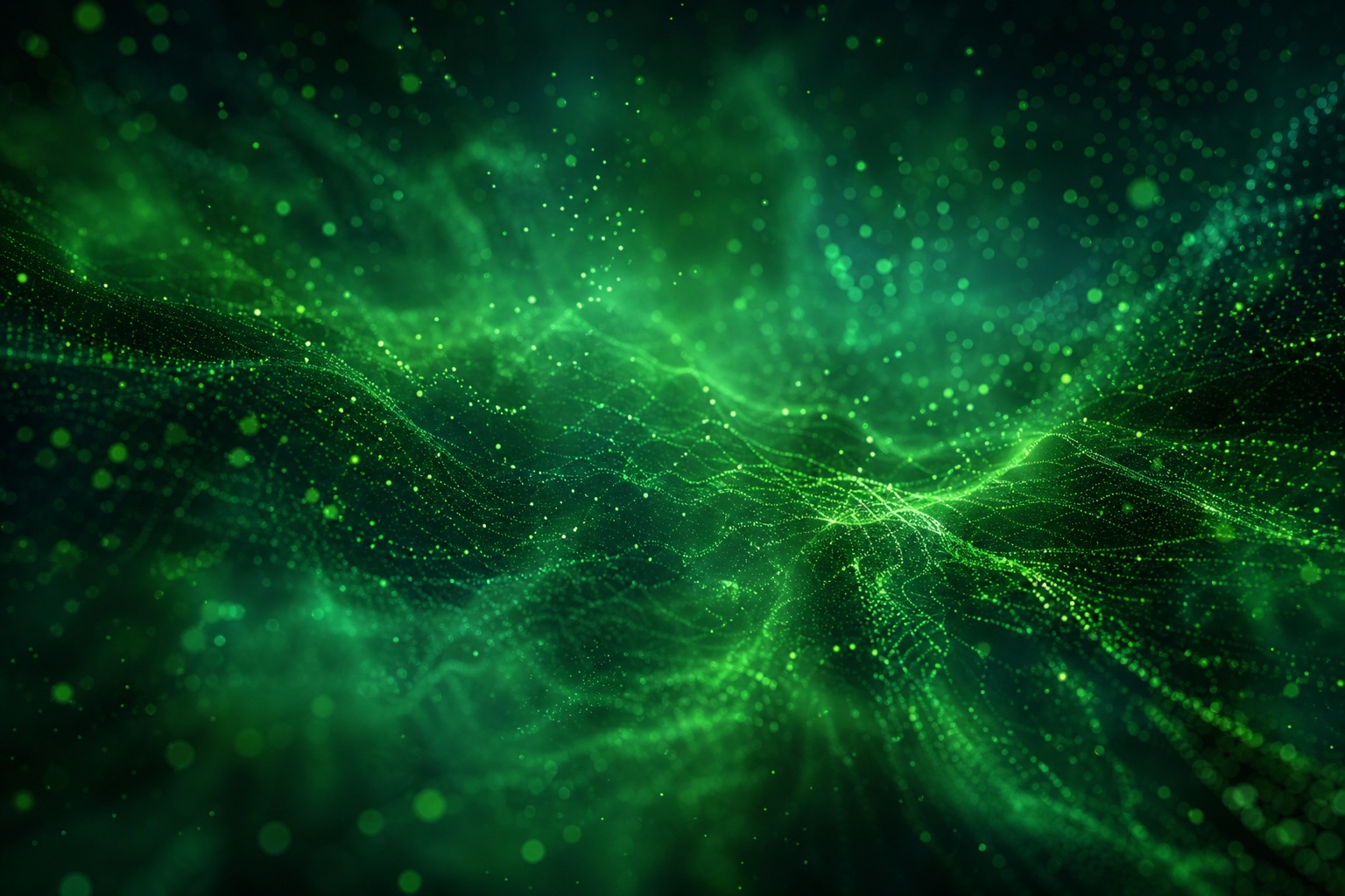Preview for Green Abstract Digital Network Background