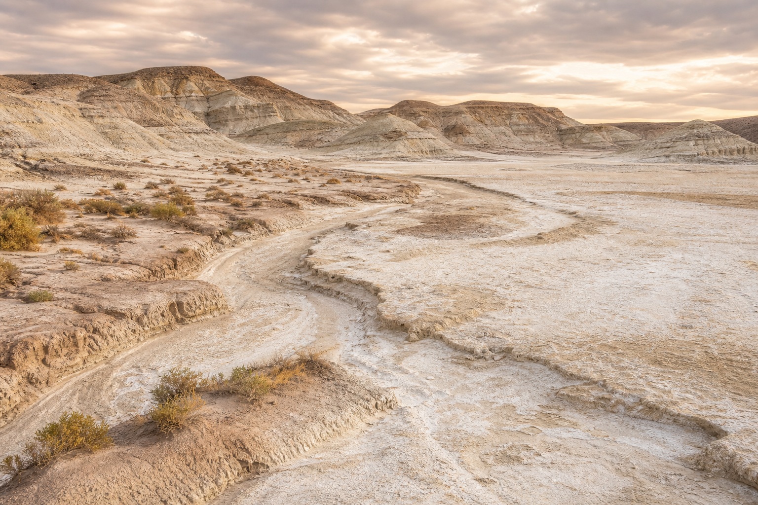 Preview for Desert Clay Landscape Background