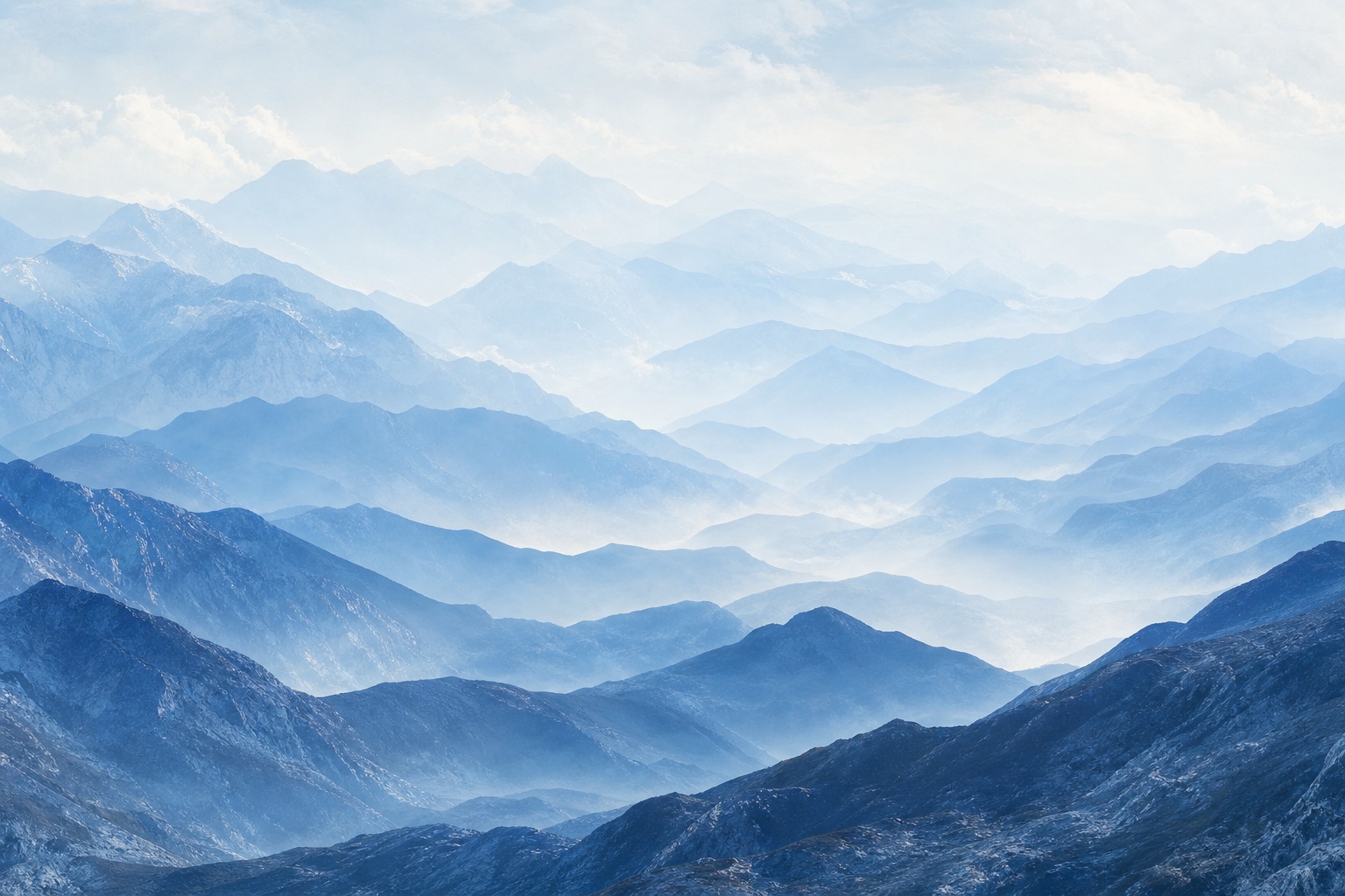 Preview for Alpine Blue Mountain Layers Background