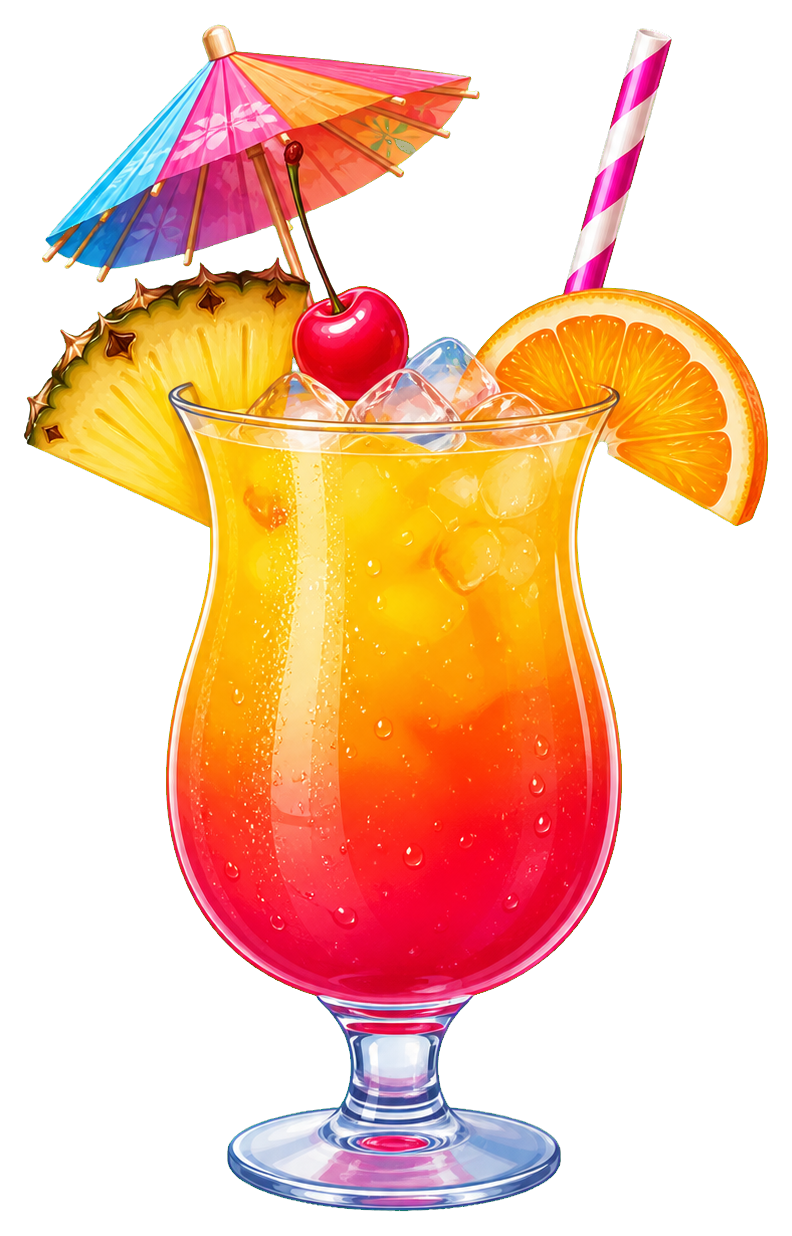 Preview for Party Drink Sticker Graphic