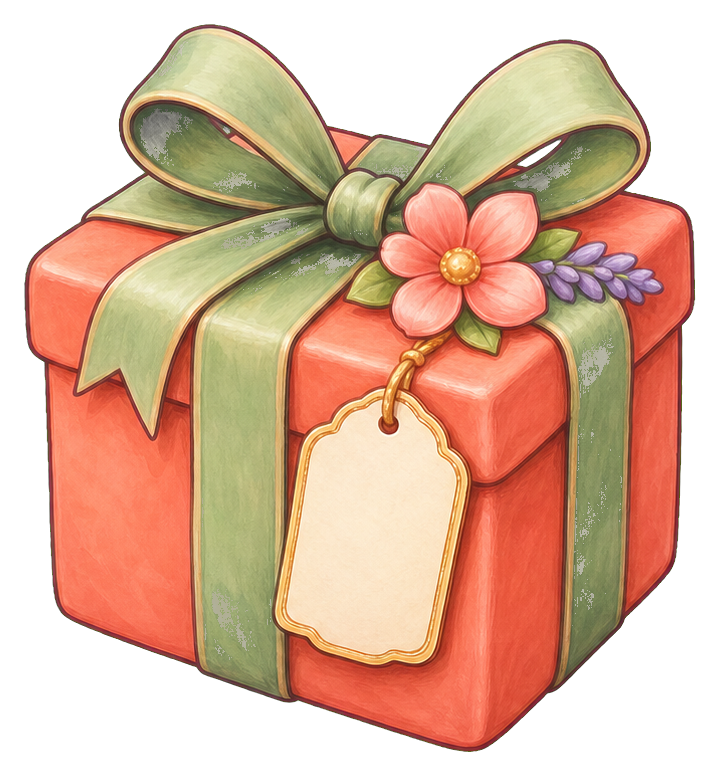 Preview for Ribboned Gift Box Sticker