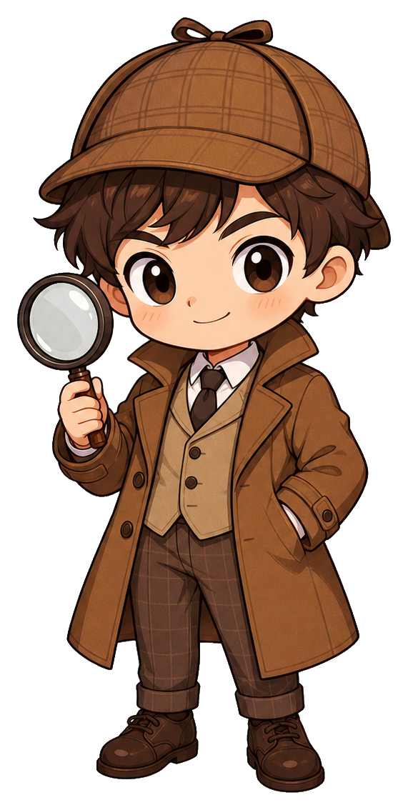 Preview for Chibi Detective Sticker
