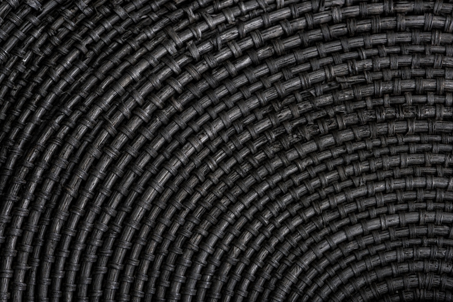 Preview for Charcoal Fiber Coiled Weave Background