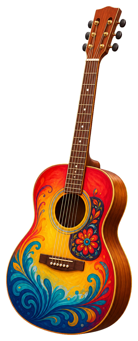 Preview for Acoustic Guitar Sticker Graphic