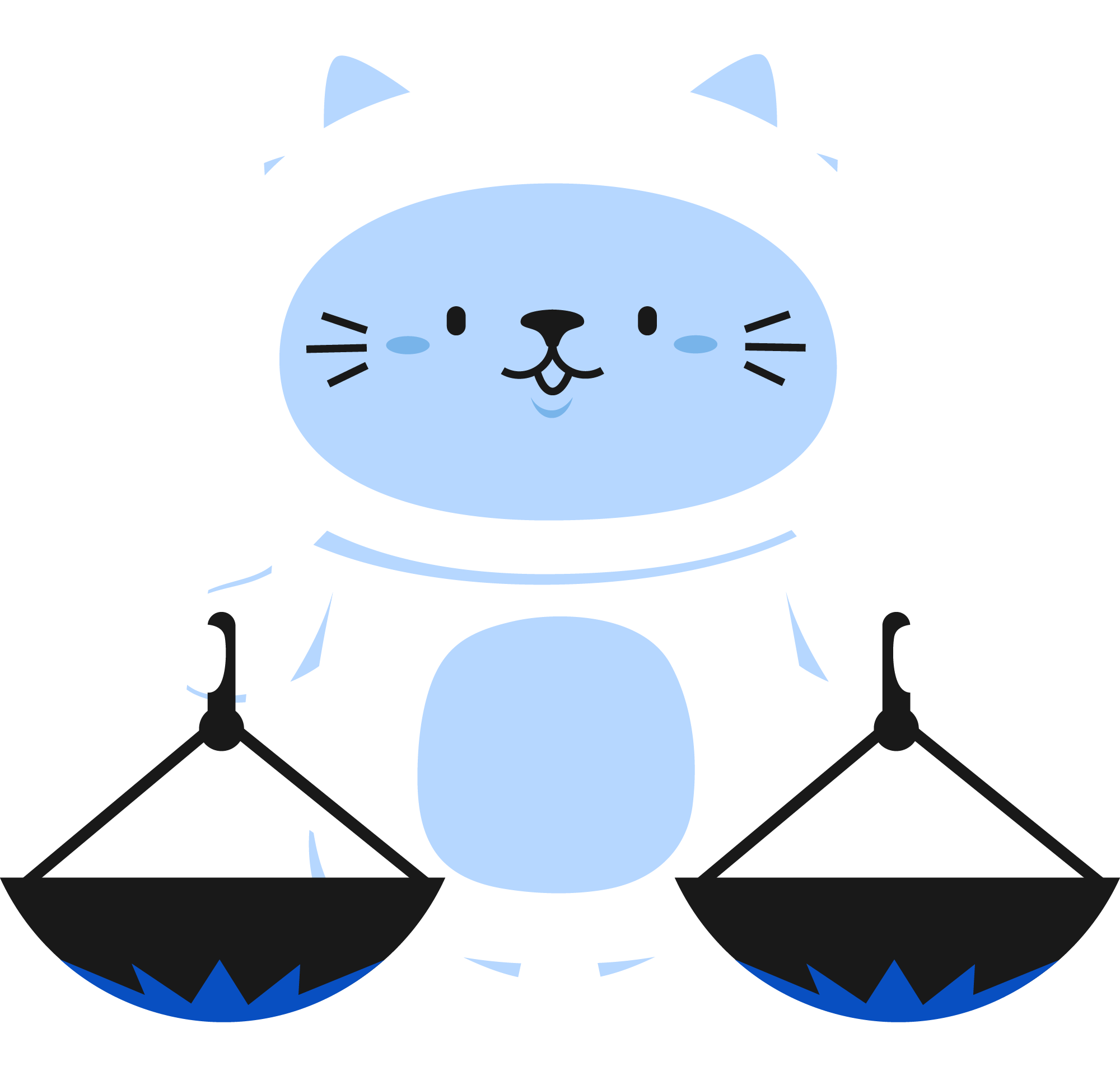 Preview for Cartoon-cat-white-costume-zodiac-sticker-207a9