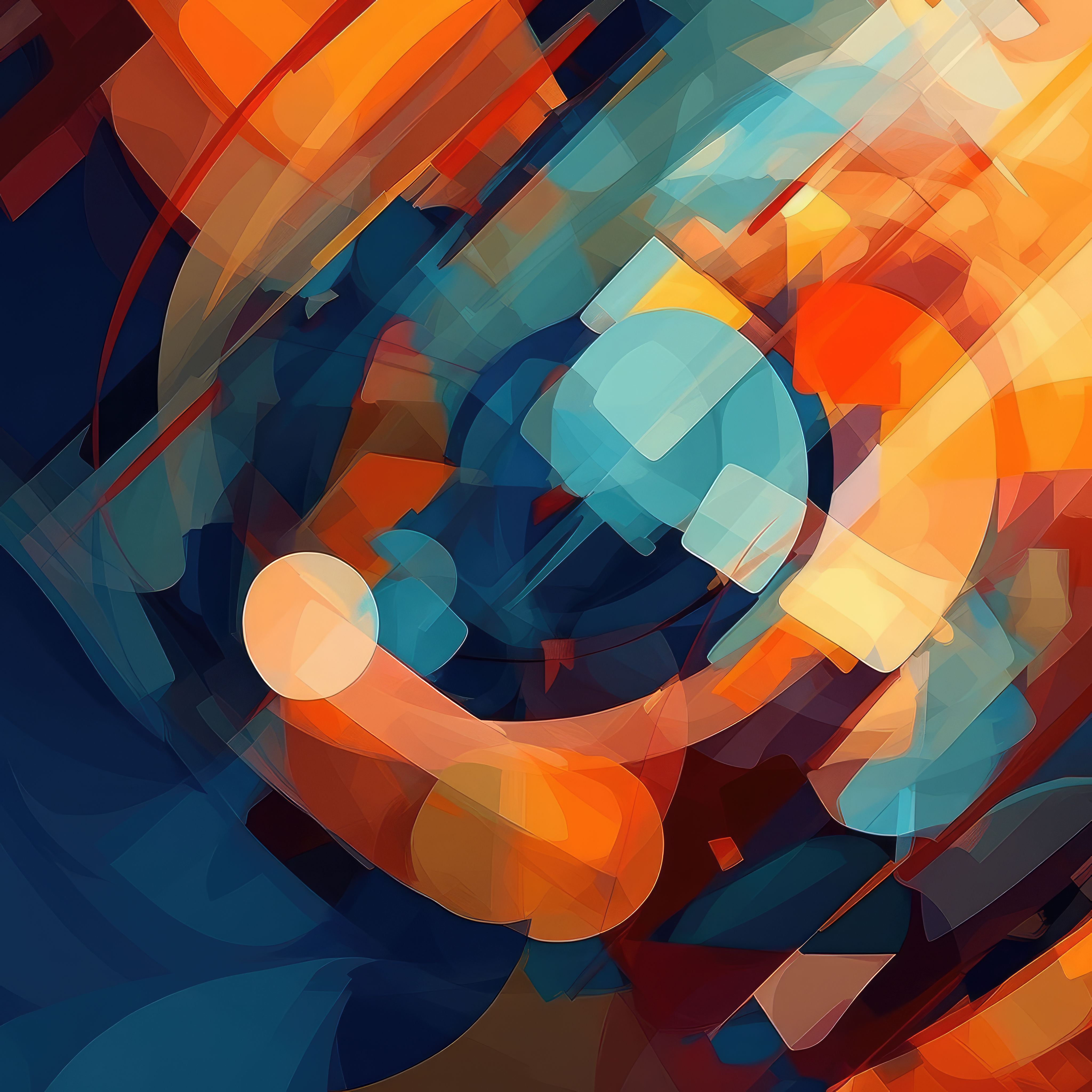Preview for Vibrant-abstract-art-template-background-67781