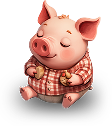 Preview for Happy-pig-character-sticker-0b54b