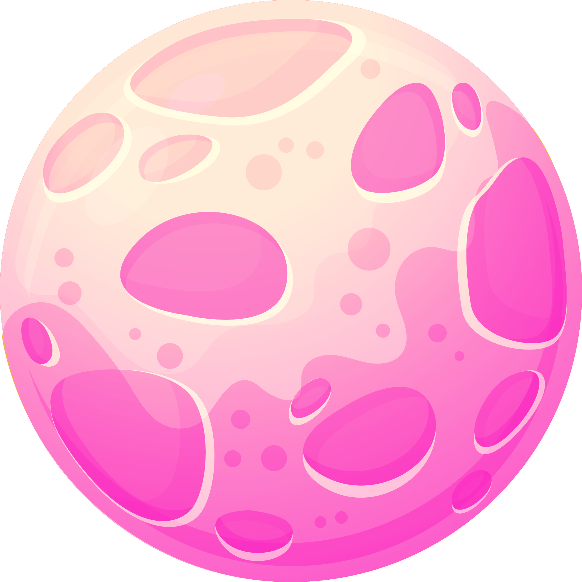 Preview for Pink-planet-illustration-spooky-sticker-b0e65