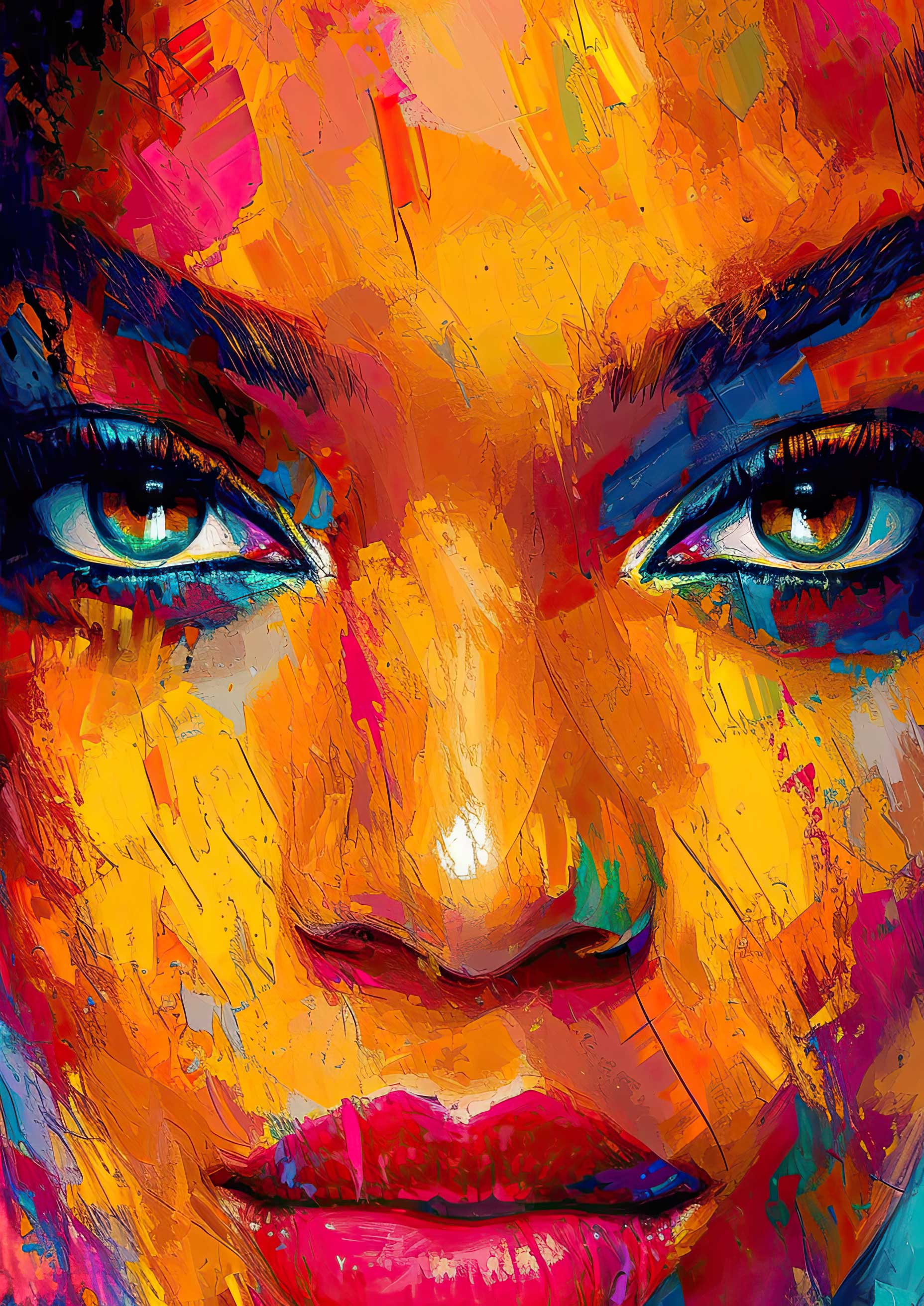 Preview for Vibrant-portrait-art-celebrities-background-39b4f