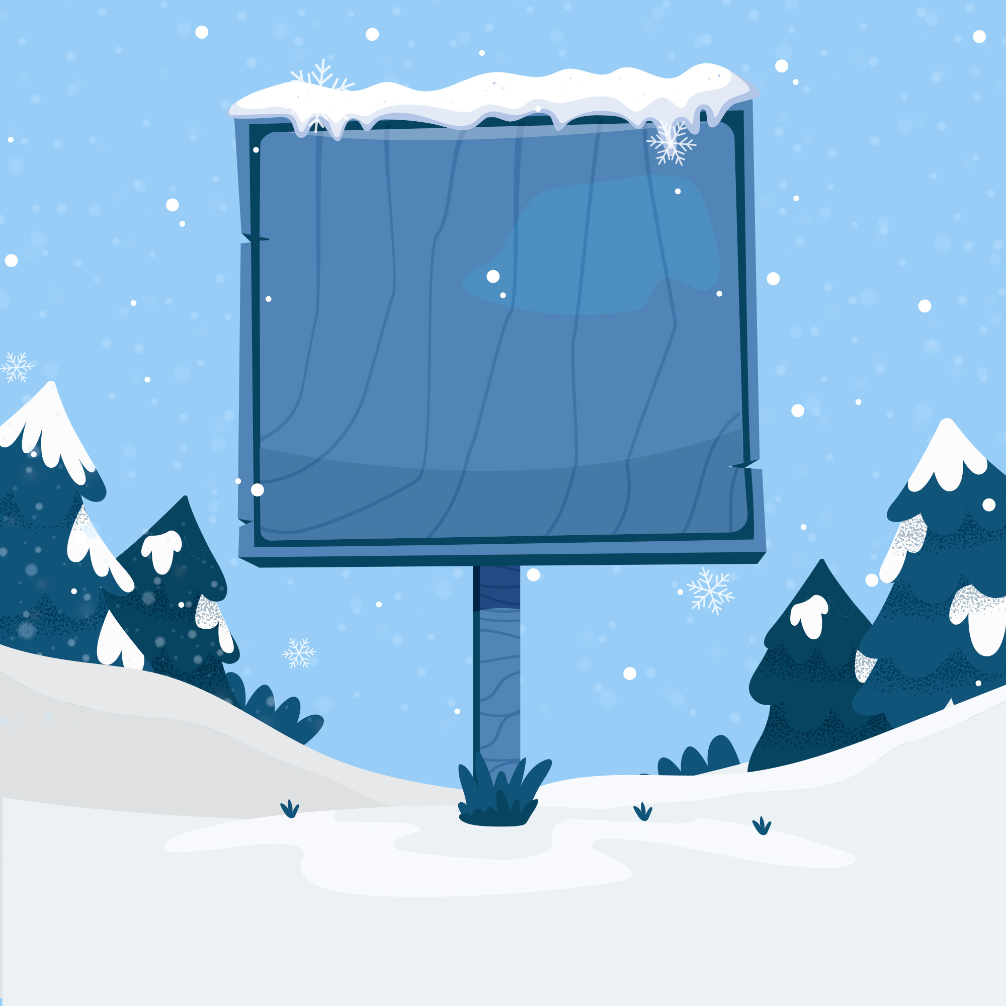 Preview for Snowy-billboard-landscape-christmas-background-03b9a