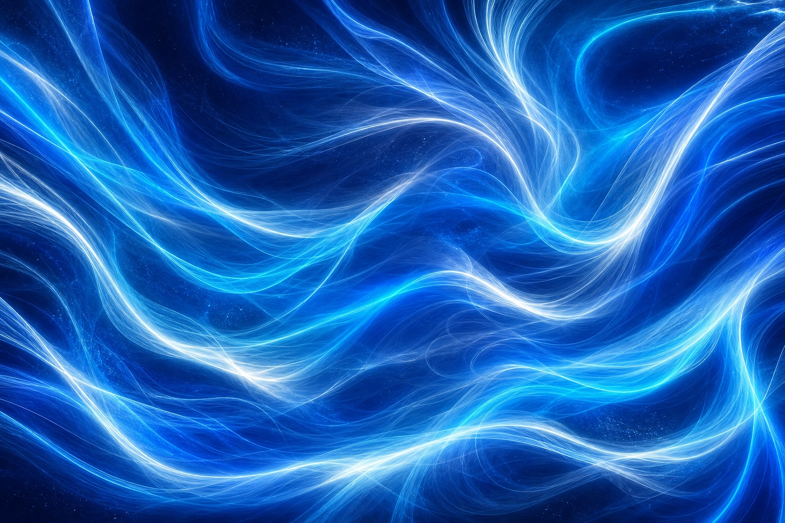 Preview for Blue White Luminous Streams Background
