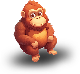 Preview for Cartoon-monkey-illustration-animal-sticker-87762