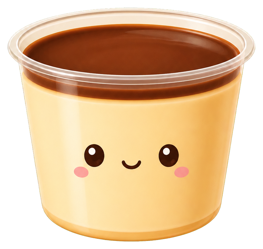Preview for Kawaii Pudding Sticker