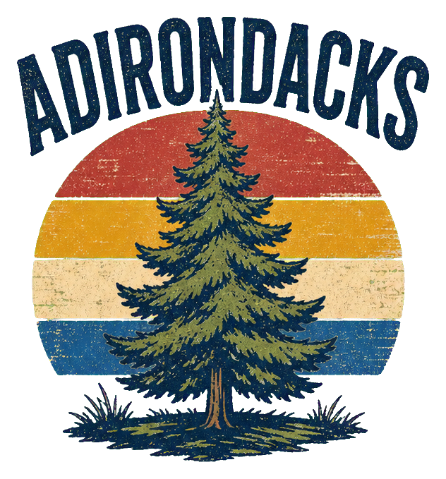 Preview for Adirondacks Pine Retro Sticker