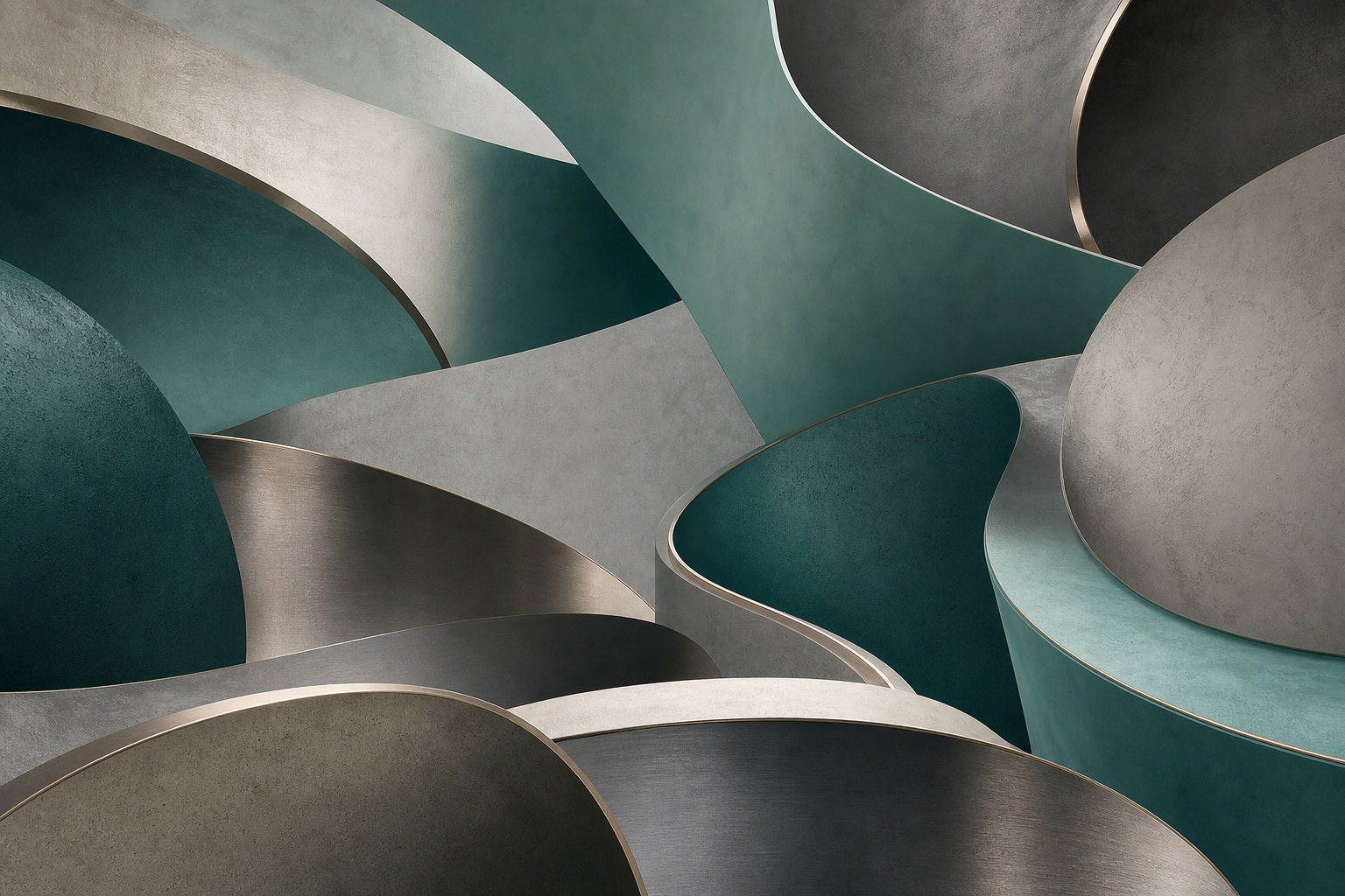 Preview for Teal Metal Courtyard Background