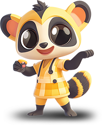 Preview for Raccoon-dog-character-design-sticker-683a7