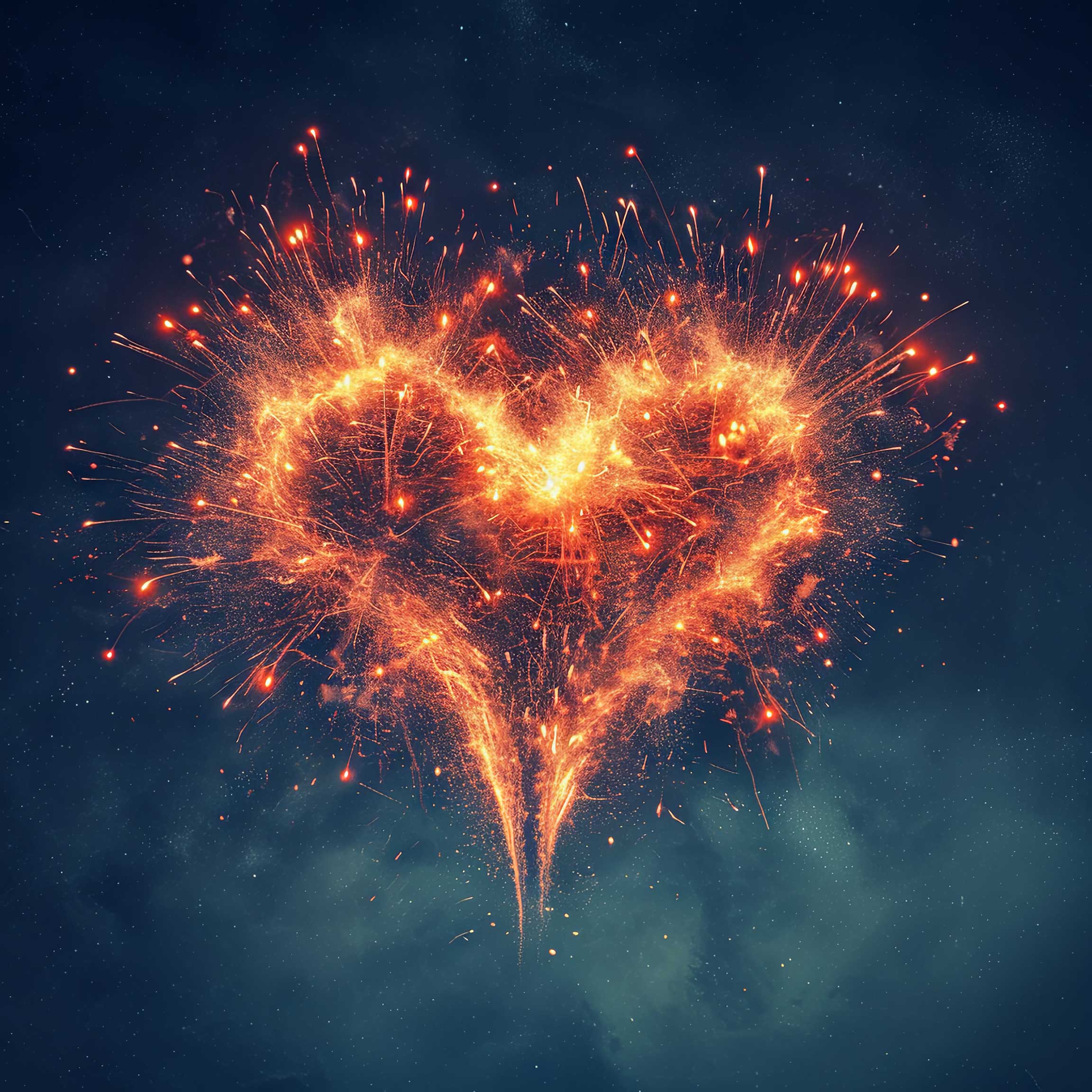 Preview for Fiery-heart-explosion-love-background-18b26