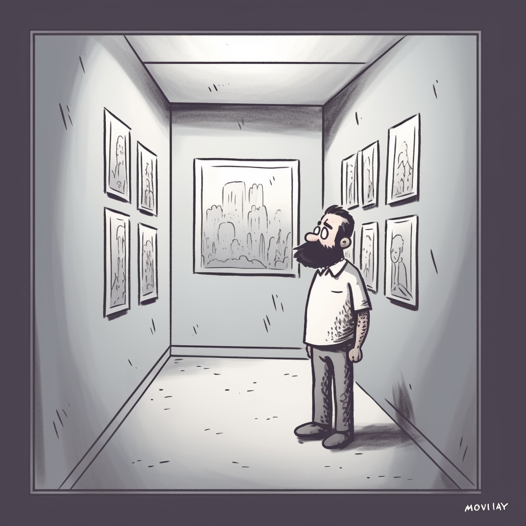 Preview for Man-contemplating-art-gallery-cartoon-meme-background-5651b